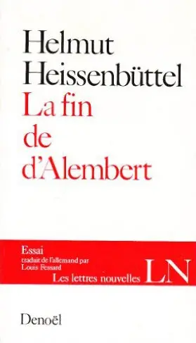 La fin de d'Alembert
