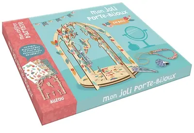 Mon joli porte-bijoux en bois