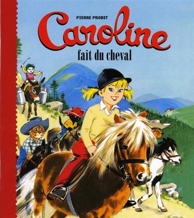 Caroline fait du cheval