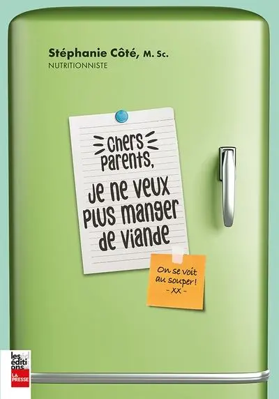 Chers parents, je ne veux plus manger de viande