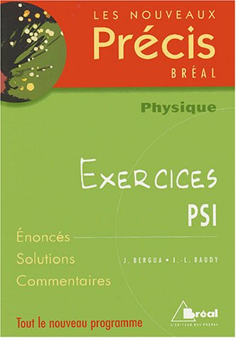 Nouveau précis exercices physique PSI