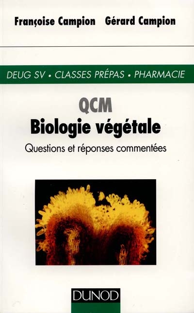 Biologie végétale : QCM