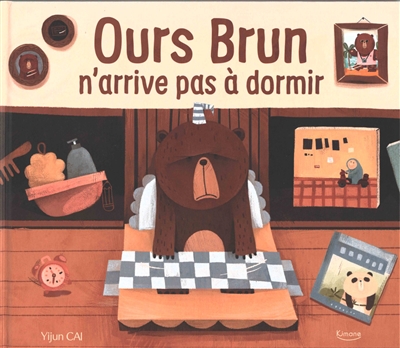 Ours Brun n'arrive pas à dormir