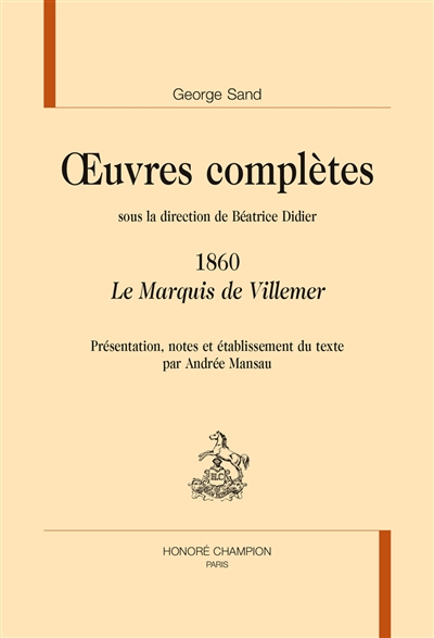 Oeuvres complètes. 1860