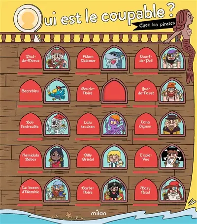 Qui est le coupable ?. Chez les pirates
