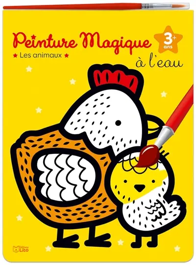 Les animaux : peinture magique à l'eau