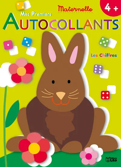 Mes premiers autocollants. Les chiffres : maternelle, 4 +