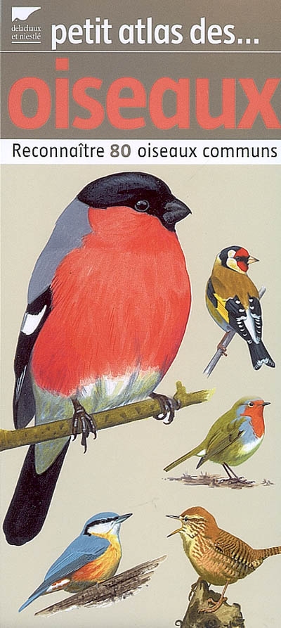 Petit atlas des oiseaux : reconnaître 80 oiseaux communs