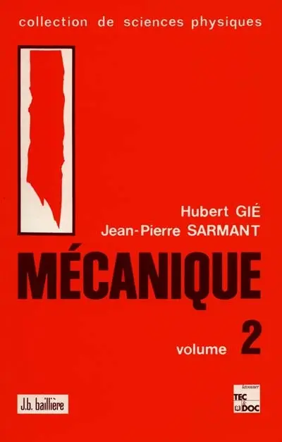 Mécanique. Vol. 2
