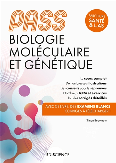 Biologie moléculaire et génétique, Pass