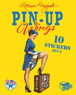 Pin-up wings : 10 stickers set. Vol. 2