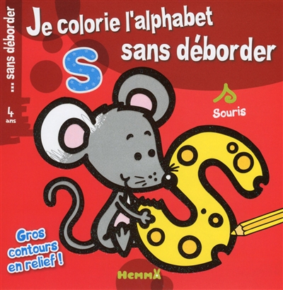 Je colorie l'alphabet sans déborder