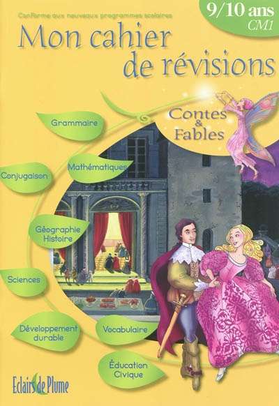 Mon cahier de révisions Contes & fables, CM1, 9-10 ans