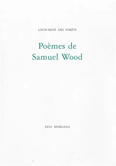 Poèmes de Samuel Wood