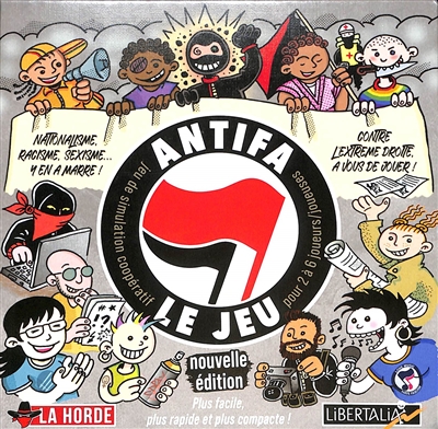 Antifa, le jeu : jeu de simulation coopératif pour 2 à 6 joueurs-joueuses