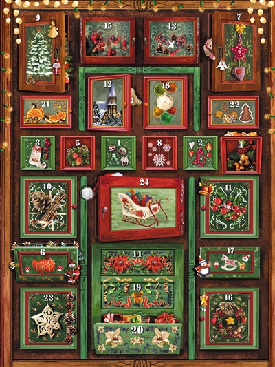 L'armoire de Noël : calendrier de l'Avent