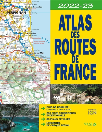 Atlas des routes de France 2022-2023
