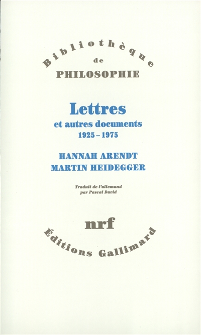 Lettres et autres documents : 1925-1975