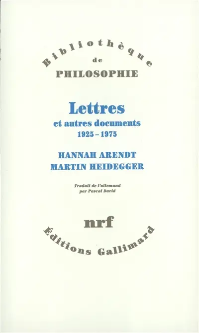 Lettres et autres documents : 1925-1975