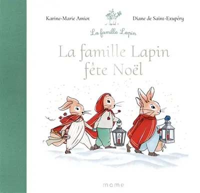 La famille lapin. La famille lapin fête Noël