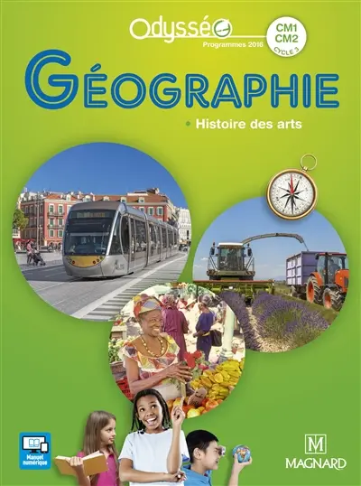 Géographie CM1-CM2, cycle 3 : histoire des arts : programmes 2016
