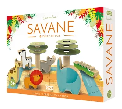 Savane : 8 formes en bois