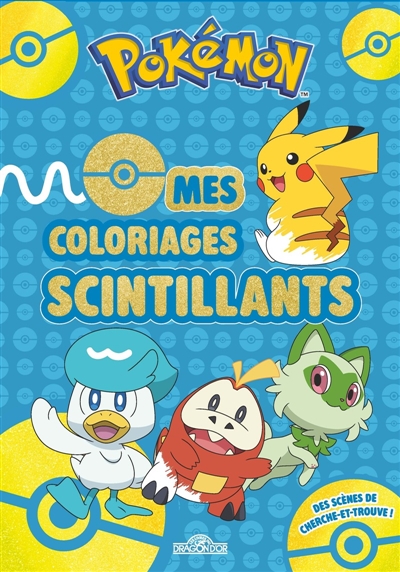 Pokémon : Mes coloriages scintillants