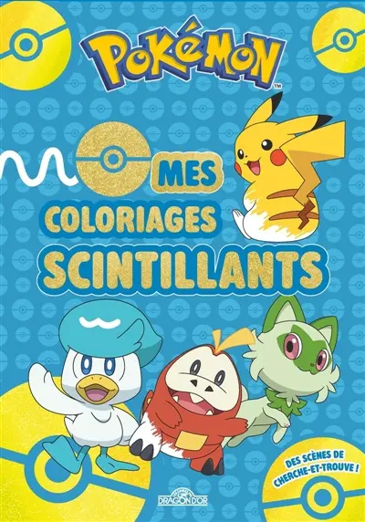 Pokémon : Mes coloriages scintillants
