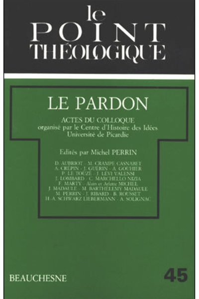 Le Pardon : actes