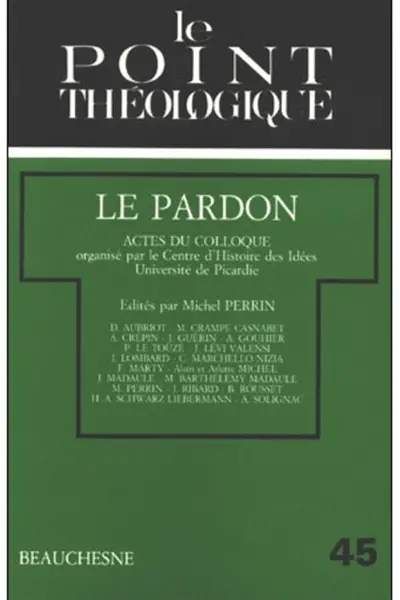 Le Pardon : actes