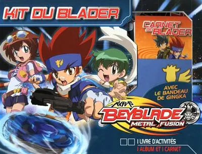 Beyblade Metal fusion : kit du Blader