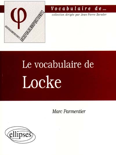 Le vocabulaire de Locke