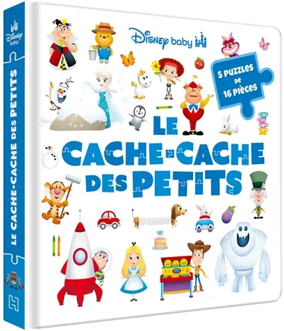 Le cache-cache des petits : 5 puzzles de 16 pièces Le cache-cache des petits : 5 puzzles de 16 pièces
