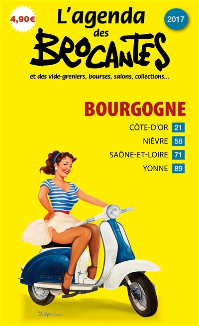 L'agenda des brocantes Bourgogne, n° 2017
