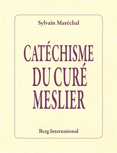 Catéchisme du curé Meslier