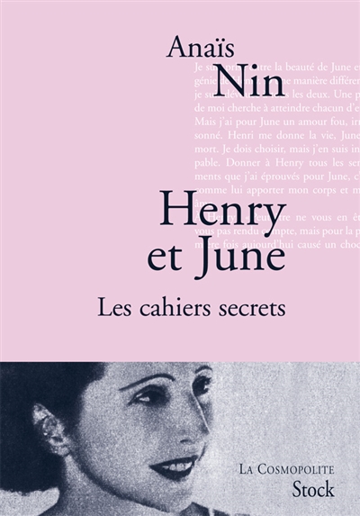 Henry et June : les cahiers secrets