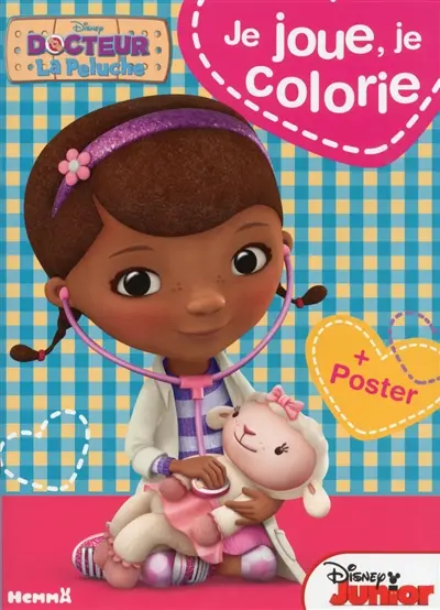 Docteur La Peluche : je joue, je colorie : + poster