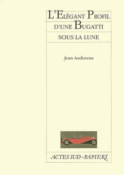L'élégant profil d'une Bugatti sous la lune