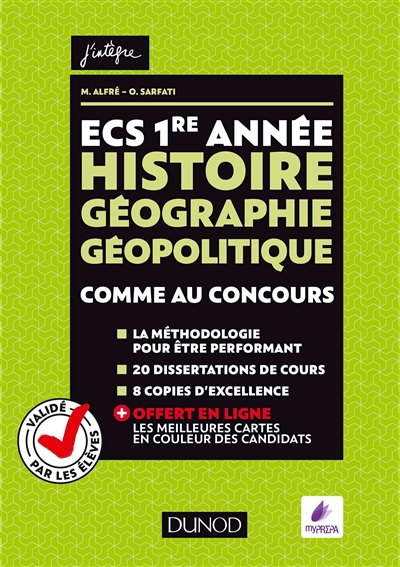 Histoire, géographie, géopolitique : ECS 1re année : comme au concours !