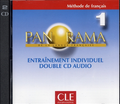 Panorama de la langue française : méthode de français 1 : entraînement individuel, double CD audio