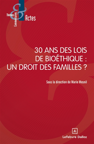 30 ans des lois de...