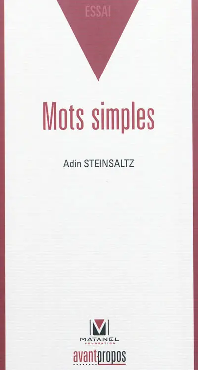 Mots simples : essai
