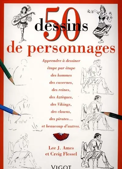 50 dessins de personnages