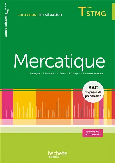 Mercatique, terminale STMG : nouveau programme