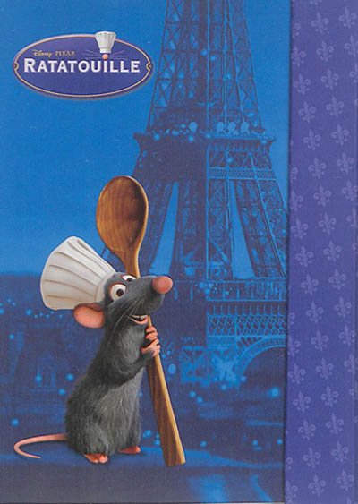 Ratatouille : petit carnet aimanté