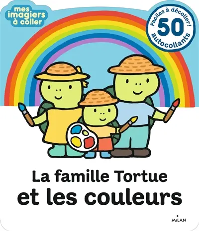 La famille tortue et les couleurs