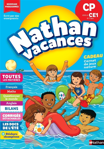 Nathan vacances, CP vers le...