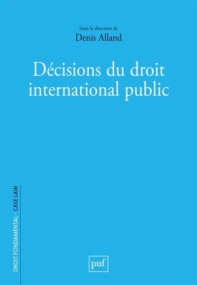 Le droit international public