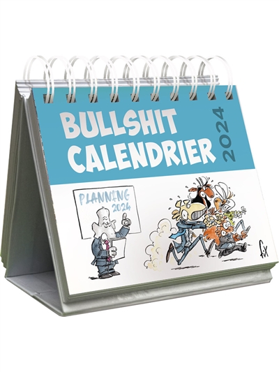 Bullshit calendrier : 2024 - Fix - Librairie Mollat Bordeaux