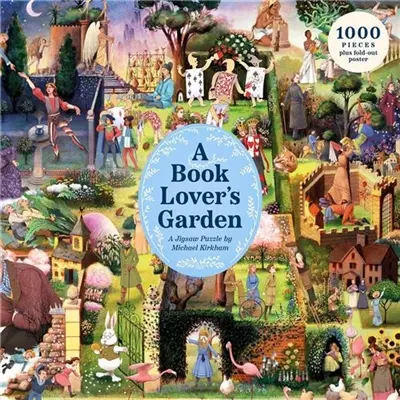 A Book Lover´s Garden A 1000-piece jigsaw puzzle